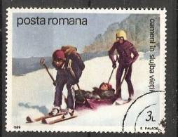 Romania 1989  Life-saving Services: Mountain Rescue  (o) - Used Stamps