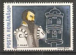 Romania 1989  Space Pioneers; Conrad Haas  (o) - Used Stamps
