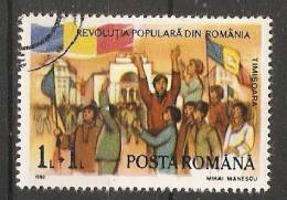 Romania 1990  1st Ann. Of Uprising  (o) - Used Stamps