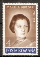 Romania 1990  Famous People: Martha Bibescu  (o) - Ongebruikt