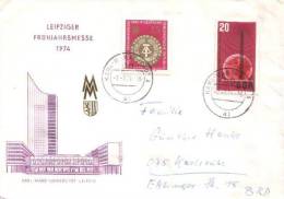 DDR / GDR - Umschlag Echt Gelaufen / Cover Used (b267)- - Lettres & Documents