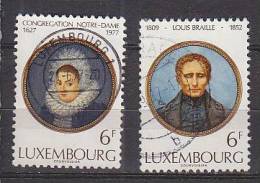 Q4043 - LUXEMBOURG Yv N°899/900 - Used Stamps