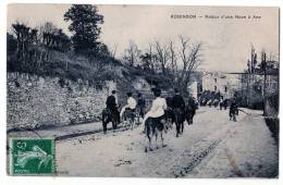 Delcampe - CPA      92     LE PLESSIS  ROBINSON       RETOUR D UNE NOCE A  ANE - Le Plessis Robinson