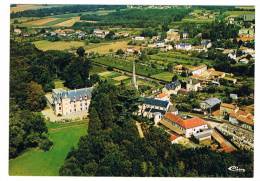 St-JULIEN-l'ARS  Vue Aérienne, Au Premier Plan, Le Prieuré....  CPM - Saint Julien L'Ars