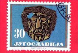 JUGOSLAVIA  - 1962 - Usato - Art Treasures - 30 - Oblitérés