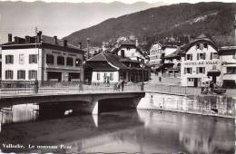 Cpsm Vallorbe, Le Nouveau Pont, Hôtel De Ville, Maison De Commune - Vallorbe