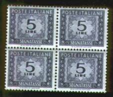 SEGNATASSE - STELLA - 1955-84 - Lire 5 .- - Postage Due
