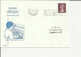 INGLATERRA SLOUGH MECHANISED LETTER OFFICE 1982 POST CODE - Código Postal
