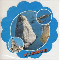 VIESTE, N°. 3M  -  Gargano (Foggia)  - Multi View,  Format Speciale - 1976 - Foggia