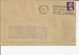 INGLATERRA LEICESTER CC CON MAT TEMA CODIGO POSTAL 1978 - Code Postal