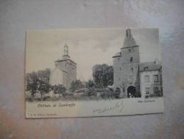 CPA SOMBREFFE Château Vue Intérieure - Précurseur - BELGIQUE - Sombreffe