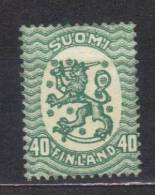 AP688 - FINLANDIA 1921, 40p.  N. 102 ***  MNH . - Unused Stamps