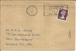 INGLATERRA CC SOUTHAMPTON MAT ..IS A MECHANISM LETTER OFFICE CODIGO POSTAL - Postcode