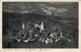 AK Auerbach: Schloß Aus Der Vogelschau (Bergstraße), Ung - Bensheim