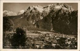 AK Mittenwald Mit Karwendel, Ung - Mittenwald