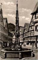 AK Urach, Marktbrunnen, Gel 1959 - Bad Urach