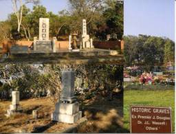1 X Australia Queensland Torres Strait Islands - Thursday Island Cemetery - Japanese Pearl Divers Memorial - Autres & Non Classés