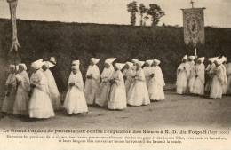 LE FOLGOET (29) Pardon De Protestation Contre L'expulsion Des Soeurs 1902 - Sonstige & Ohne Zuordnung