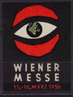 WIEN AUSTRIA 1956 - International Exposition (Trade Fair) - LABEL / CINDERELLA - Andere & Zonder Classificatie