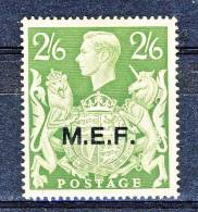 Occupazione Britannica AOI - MEF 1943-47 SS 4 N. 14 MNH Cat. € 50 - Britse Bezetting MEF