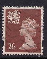 WALES GB 1997 - 98  QE2 26p Chestnut Machin SG W80. ( 622 ) - Gales