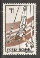 Romania 1991  Gymnastics  (o) - Oblitérés