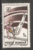 Romania 1991  Gymnastics  (o) - Usati