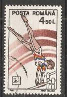 Romania 1991  Gymnastics  (o) - Oblitérés
