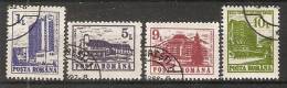 Romania 1991  Hotels  (o) - Used Stamps