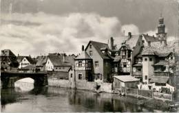 AK Lauf A.d. Pegnitz, Gel 1958 - Pegnitz