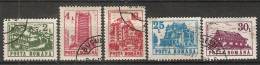 Romania 1991  Hotels  (o)  2nd Issue - Used Stamps