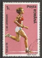 Romania 1991  World Indoor Athletics, Tokyo  (o) - Gebraucht