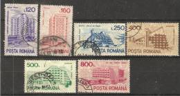 Romania 1991  Hotels  (o)  4th Issue - Used Stamps