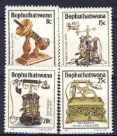 +RSA/Bophutatswana 1982. Telephone. Michel 92-95. MNH(**) - Bophuthatswana