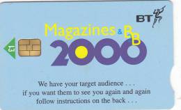 United Kingdom, BCI-112 / PRO-531 , Magazines & B2B 2000, 2 Scans. - BT Werbezwecke
