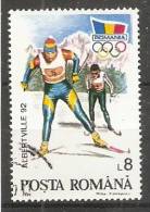 Romania 1992  Winter Olympics, Albertville  (o) - Gebraucht