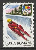 Romania 1992  Winter Olympics, Albertville  (o) - Gebraucht