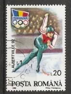 Romania 1992  Winter Olympics, Albertville  (o) - Gebraucht