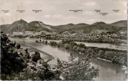 AK Siebengebirge: Petersberg, Drachenfels, Oelberg,Wolkenburg,Lohrberg, Gel 1958 - Drachenfels