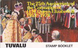 Tuvalu 1978 25th Anniversary Of Coronation Booklet MNH - Tuvalu