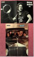 2 Kleine Poster  BAP ( Wolfgang Niedecken )  ,  Rückseitig Tina Turner / Dackel -  Von Pop Rocky Ca. 1982 - Manifesti & Poster