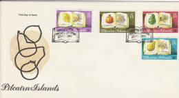 Pitcairn Islands 1982 Fruits FDC - Pitcairninsel