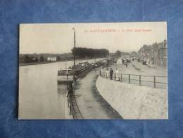 CPA - CARTE POSTALE - SAINT QUENTIN - LE PORT, QUAI GAYANT - 02 - Saint Quentin