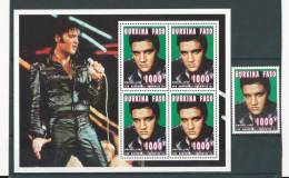 Burkina Faso: Michel -  1401A + Le BF **  Elvis Presley - Elvis Presley