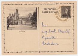 1934 Czechoslovakia Card, Cover, Postal Stationery CDV46/8.   (A05227) - Cartoline Postali