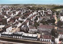 54 - Meurthe Et Moselle - En Avion Au-dessus De JARNY - LAPIE - Dentelée  Le Quartier De La Gare  - Format  10,4 X  14,8 - Jarny