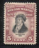 RSM - Delfico (1935) - Sass. 193 (o) - Used Stamps