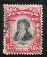 RSM - Delfico (1935) - Sass. 196 (o) - Used Stamps