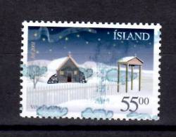 Iceland 2001 55k Christmas Issue #955 - Used Stamps