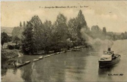 95 - JOUY-LE-MOUTIER - Le Port - (remorqueur, Batellerie) - Jouy Le Moutier
